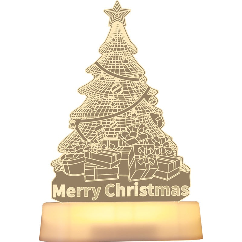 Christmas Glow Lamp - 3D LED Night Light