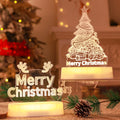 Christmas Glow Lamp - 3D LED Night Light